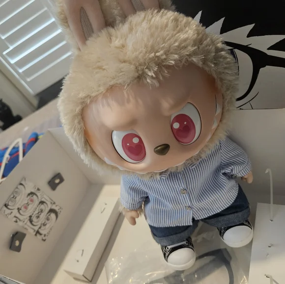 POP MART THE MONSTERS FLIP WITH ME Vinyl Plush Doll NEW (USA SELLER) Out Of Box - Picture 3 of 12